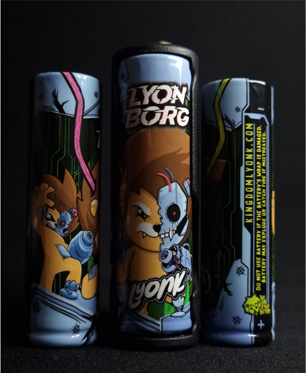 Lyon Borg 4 Wraps in Packing