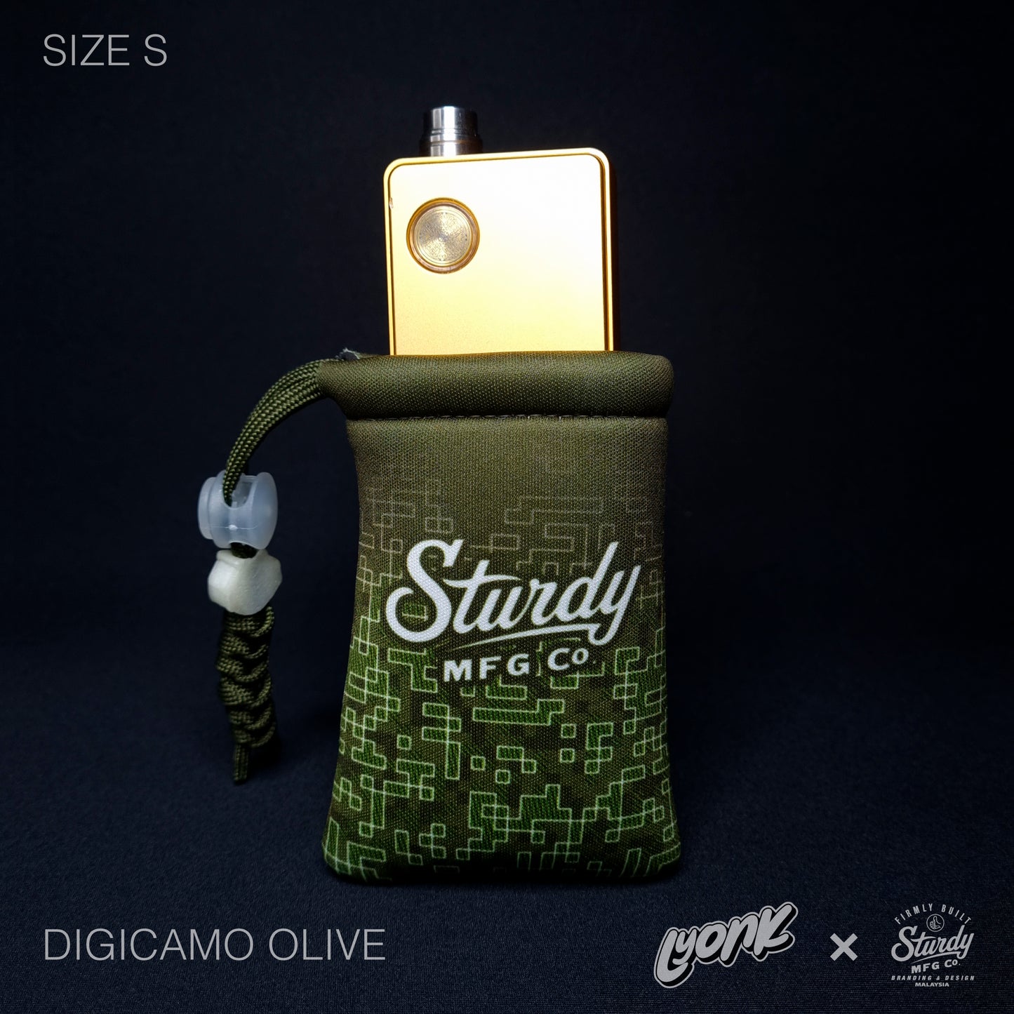 Sturdy - Pouch - Digicamo Olive