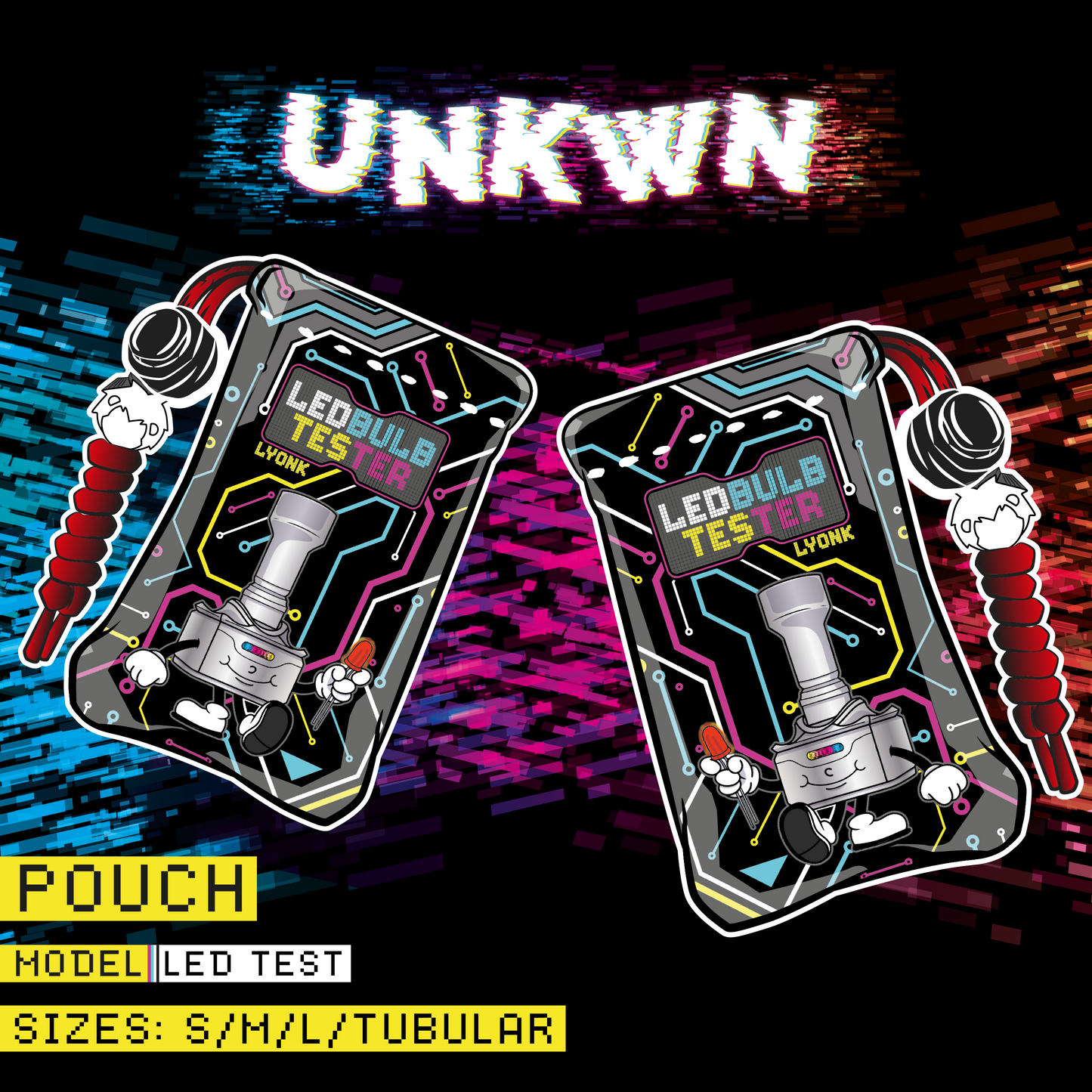 UNKWN - POUCH - LED TEST