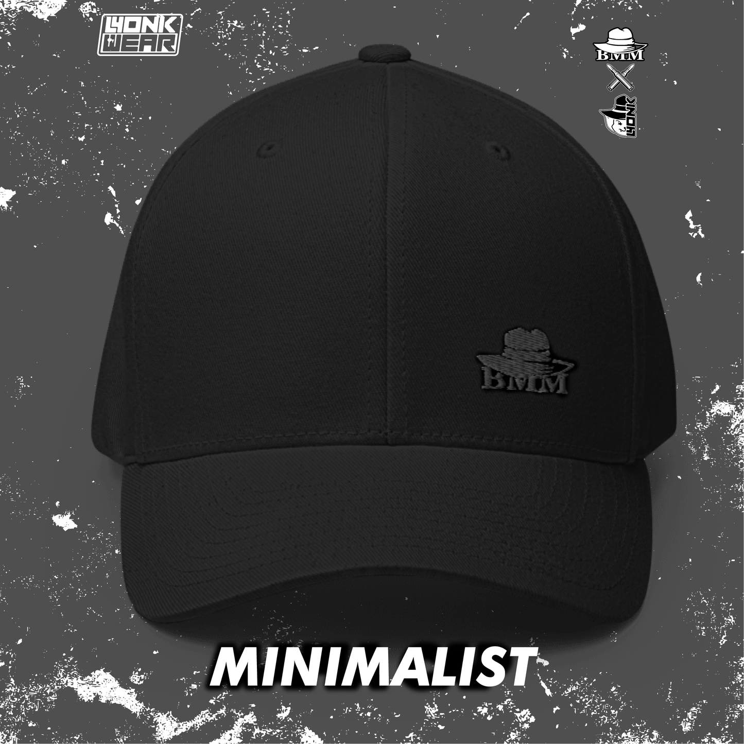 Curved visor cap MINIMALIST