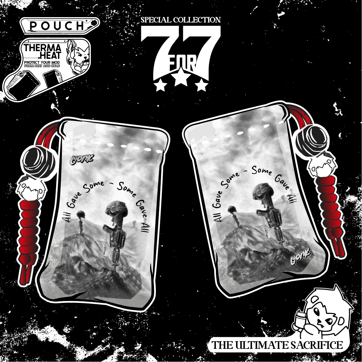 Padded case for mods and vapes - Pouch Vape