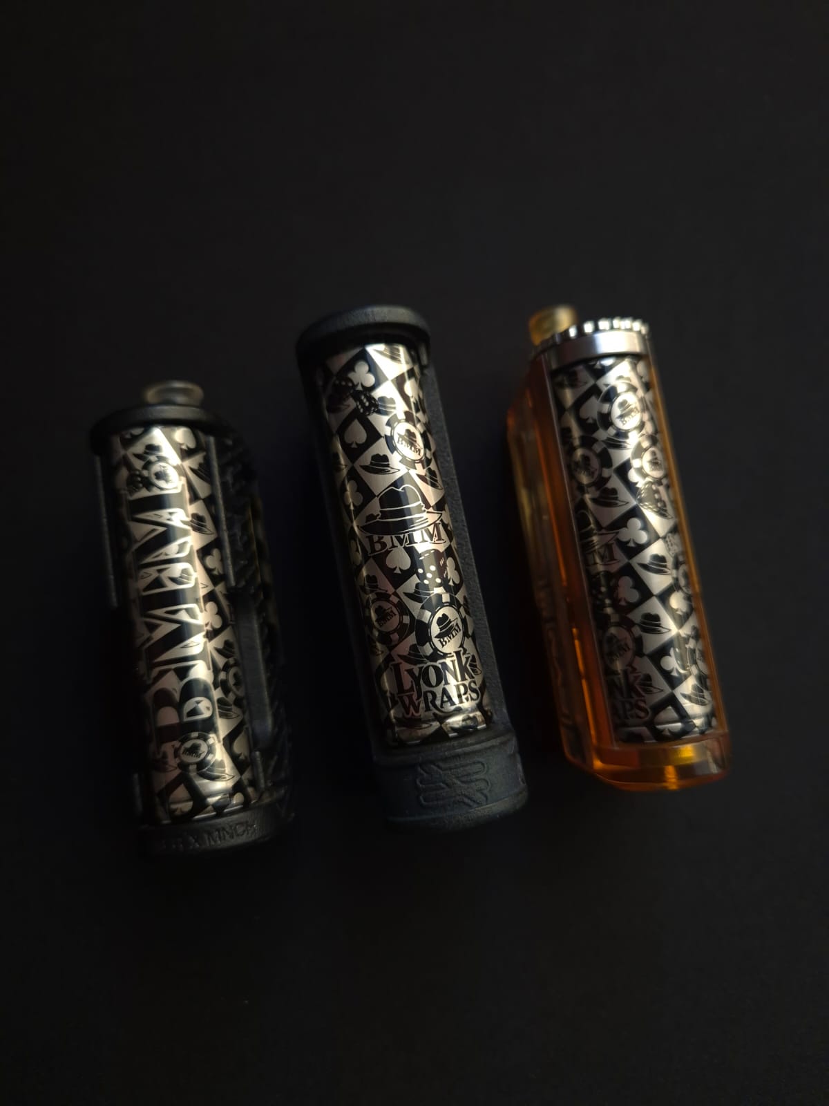 Pack Black Jack 18650 / 8 wraps in the package
