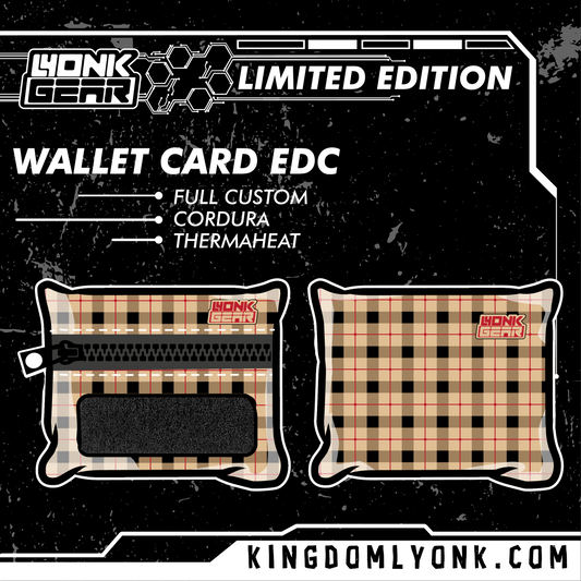 Wallet Card - Rugged Series - Argyle Lyonk Berry