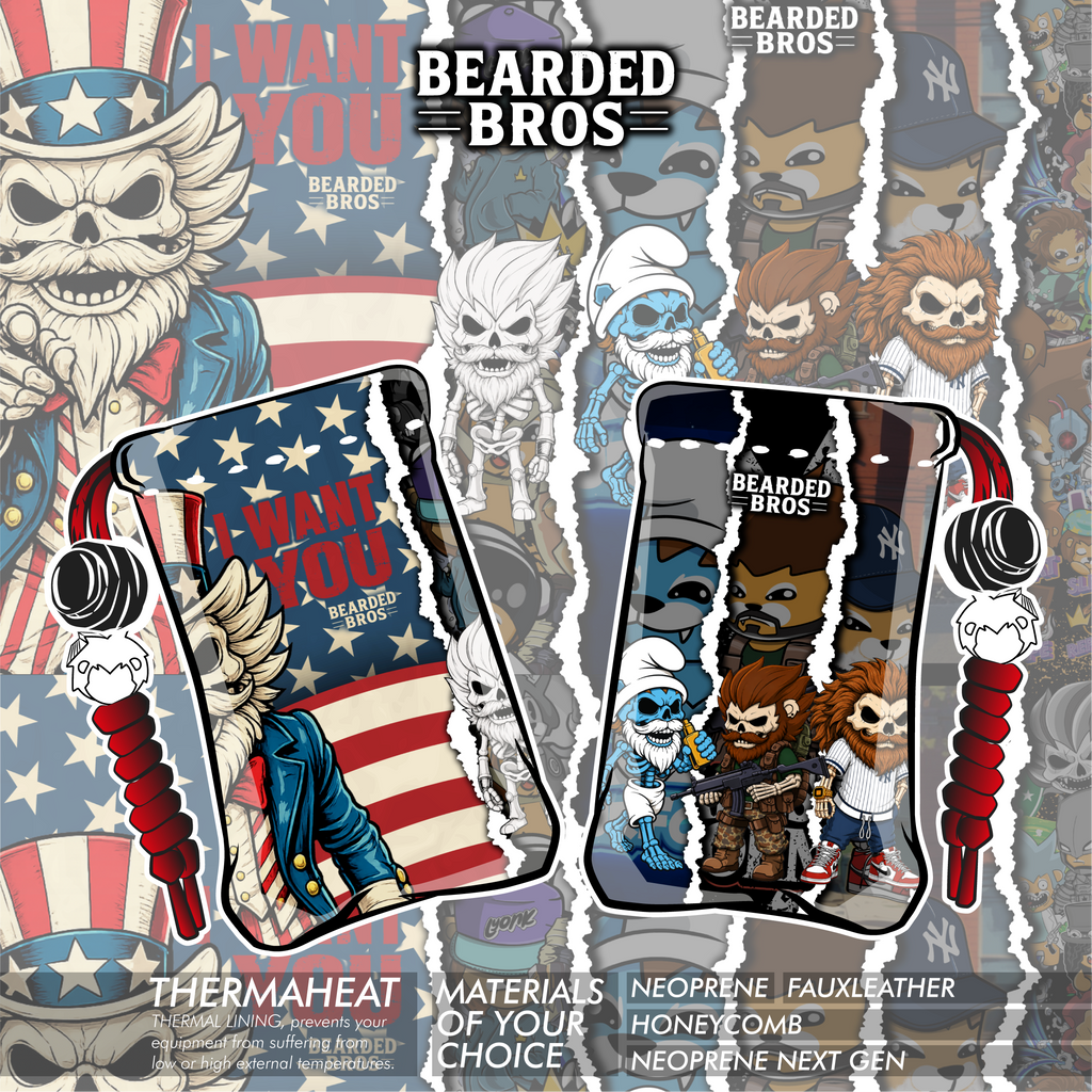 Bearded Brews × Lyon’K — Signature Pouch Collection