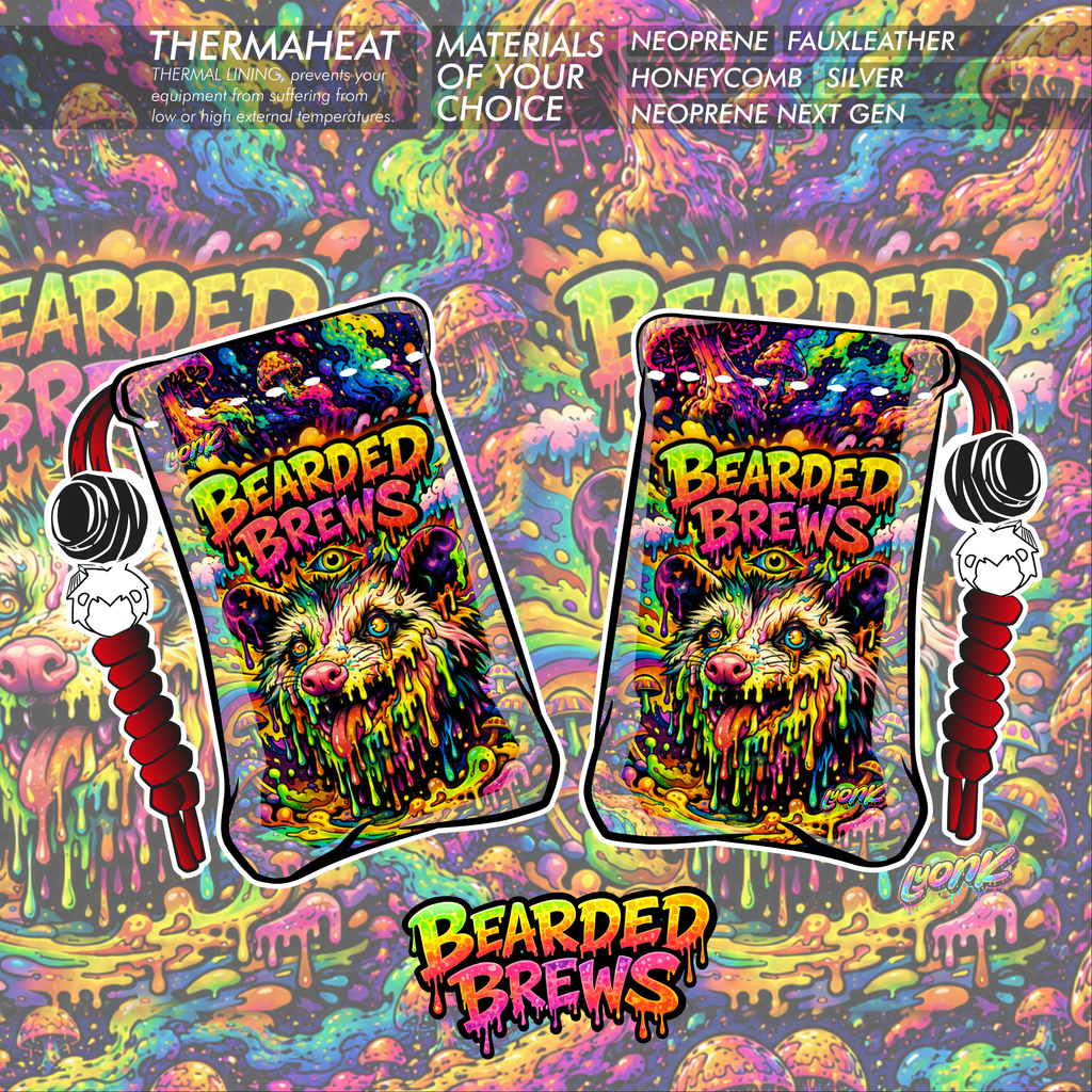 Bearded Brews × Lyon’K — Signature Pouch Collection