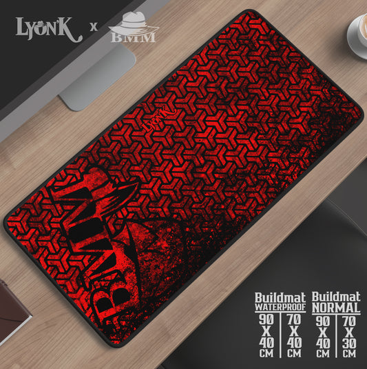 BMM BUILDMAT - Goyard Red Grunge