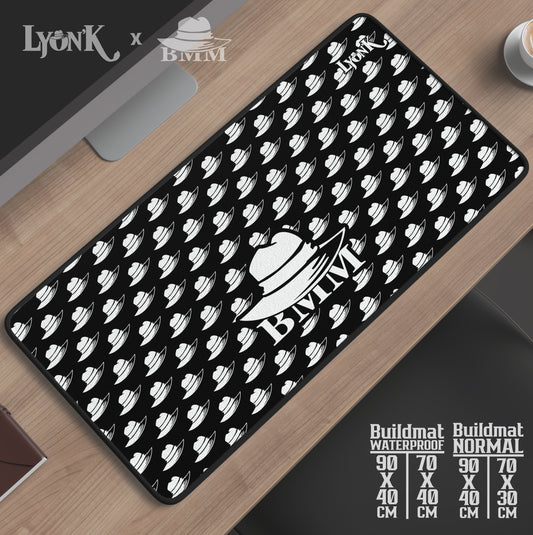 BMM BUILDMAT - Hat White And Black