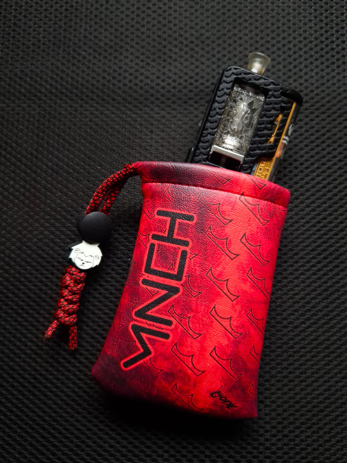 Ready to ship - Monarchy Crowns Red- FauxLeather