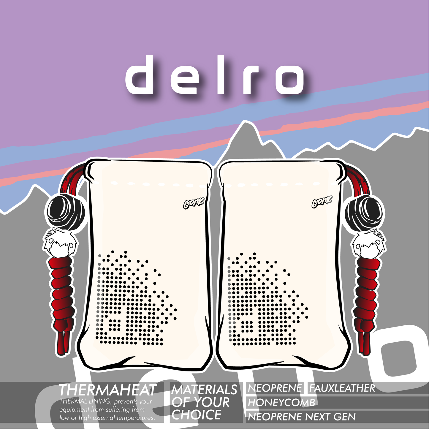 Delro - Pouch - Bits Cream