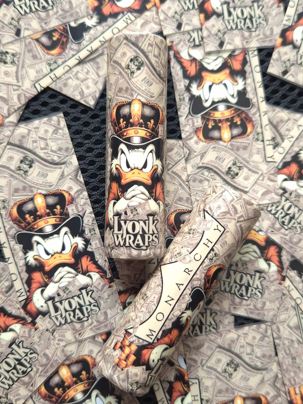 Monarchy Duck Dollar 18650 / 10 wraps in the package
