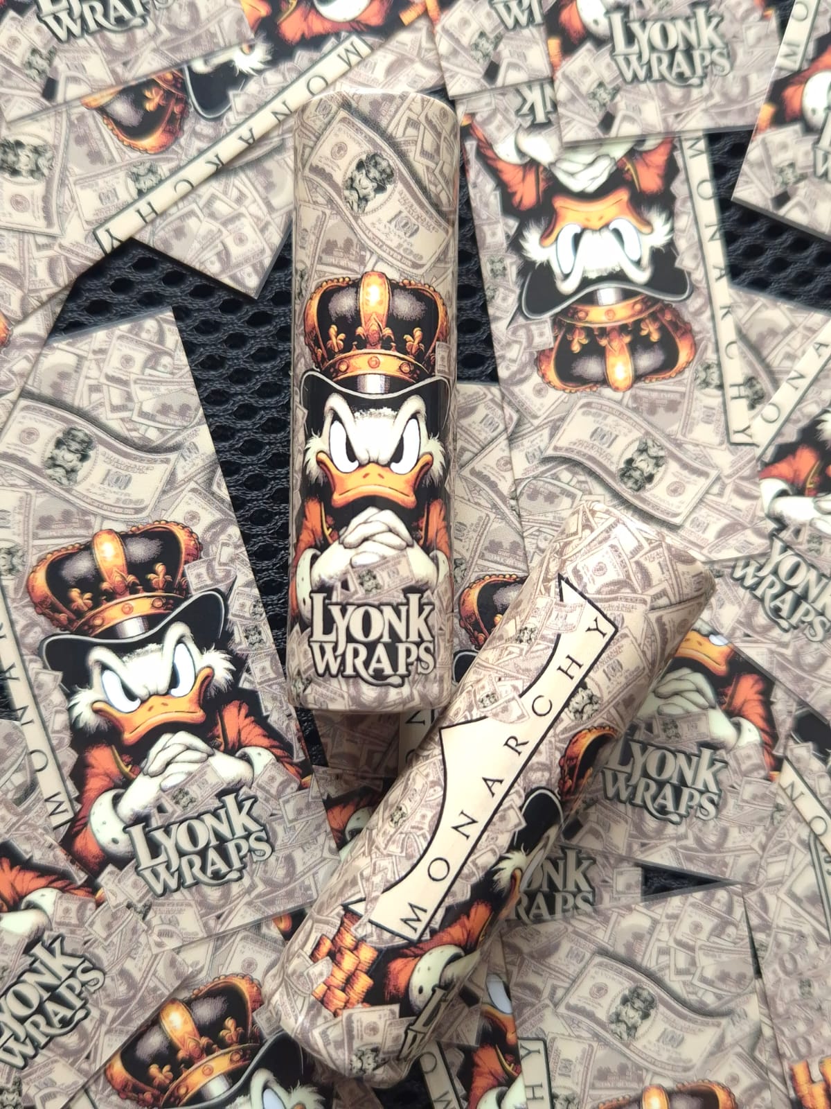 Monarchy Duck Dollar 18650 / 10 wraps in the package