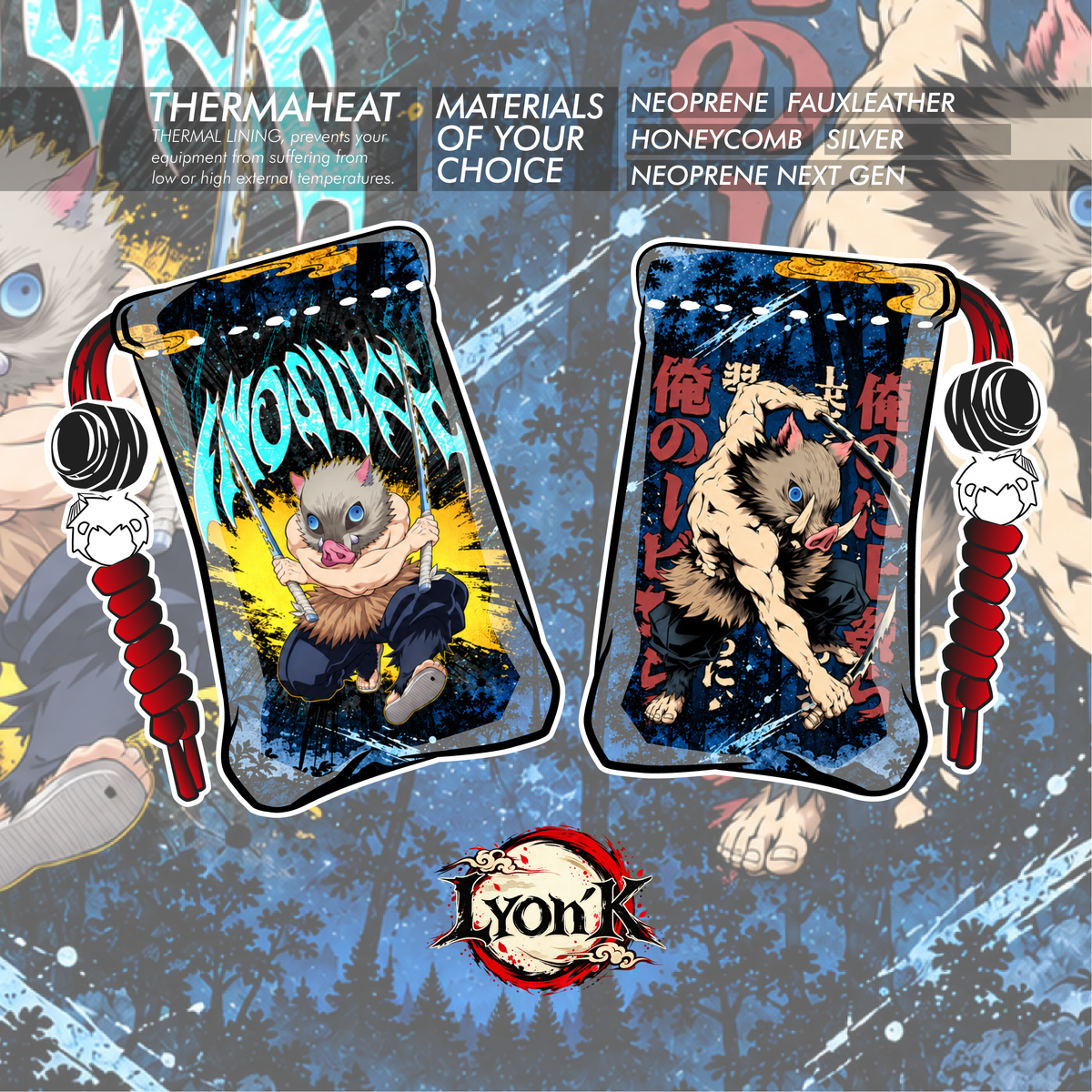 Demon Slayer — Pouch Collection by Lyon’K