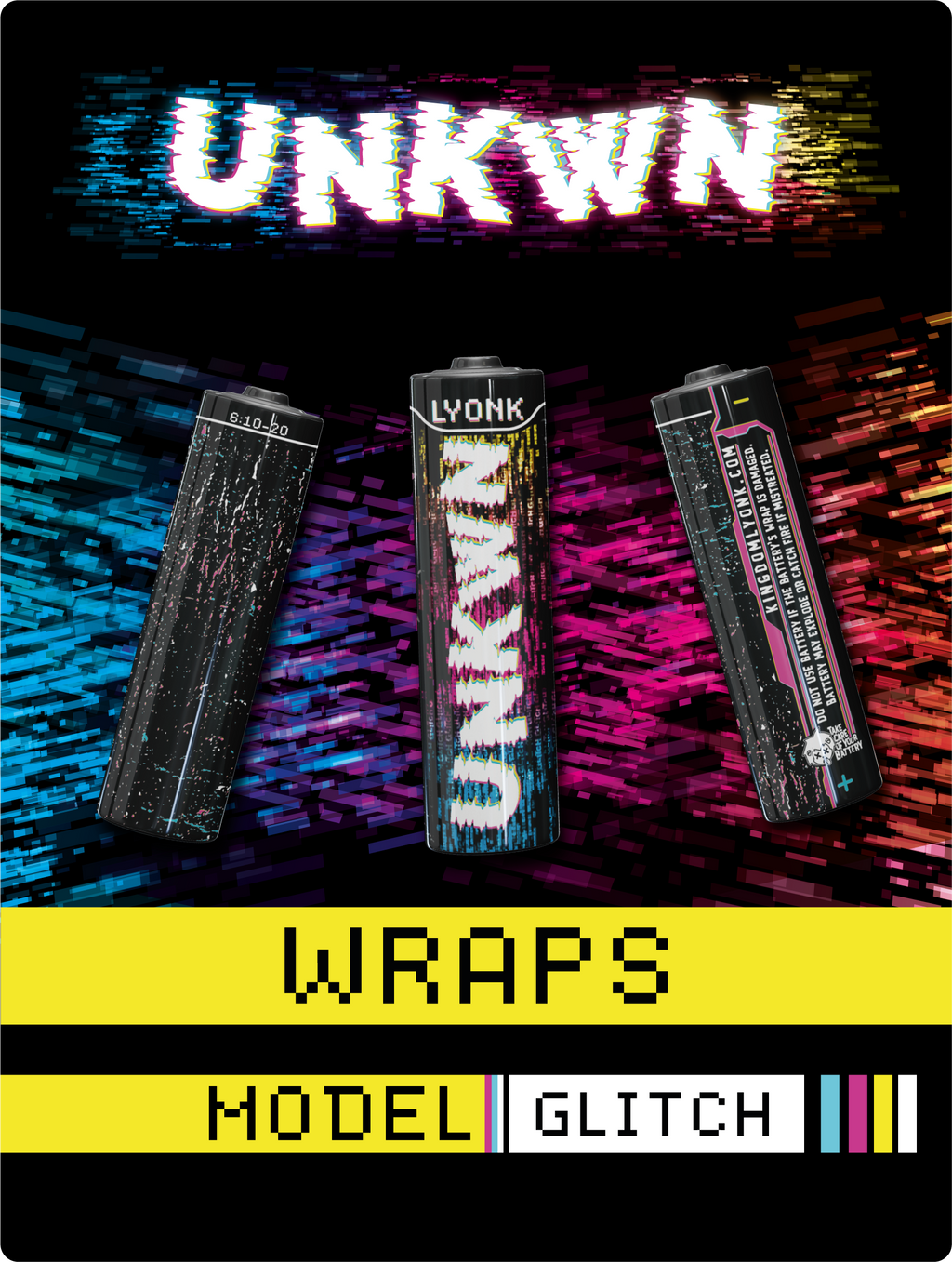 UNKWN - GLITCH WRAPS