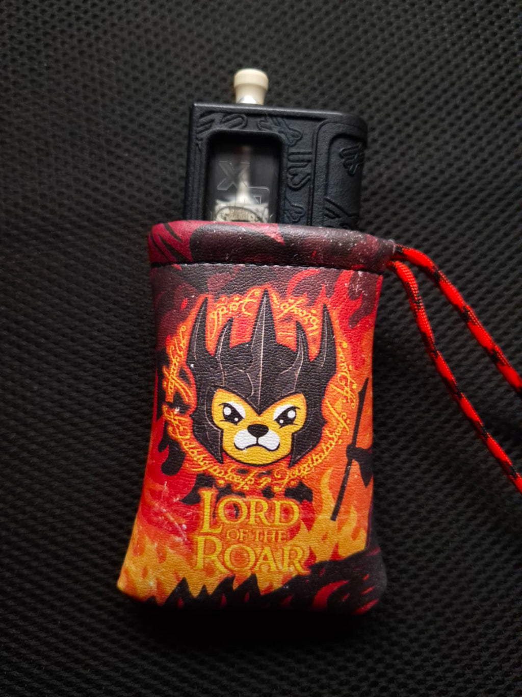 Ready to ship - Lord of the Roar - Sauron - Smoug v2 - Medieval Effect - FauxLeather