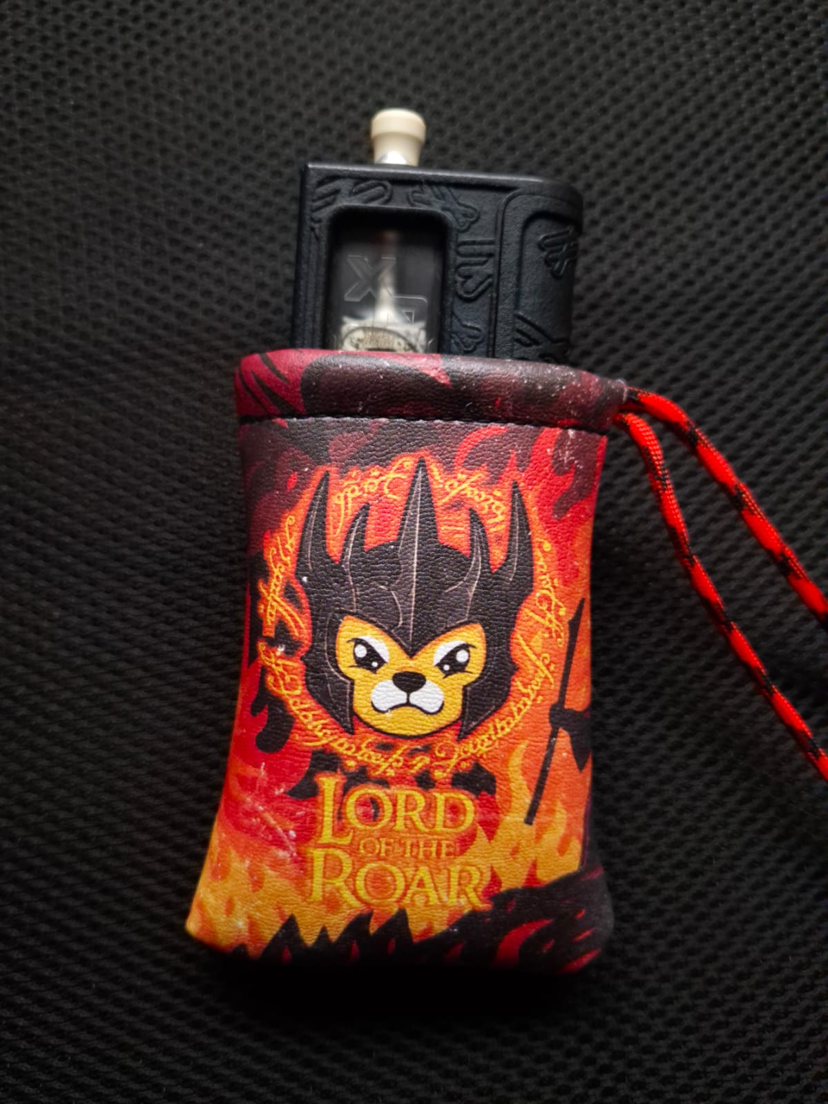 Ready to ship - Lord of the Roar - Sauron - Smoug v2 - Medieval Effect - FauxLeather