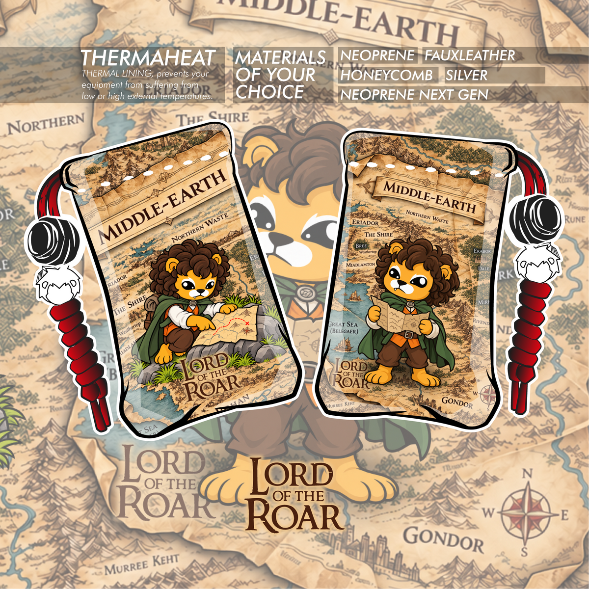 Lord Of The Roar — Pouch Collection