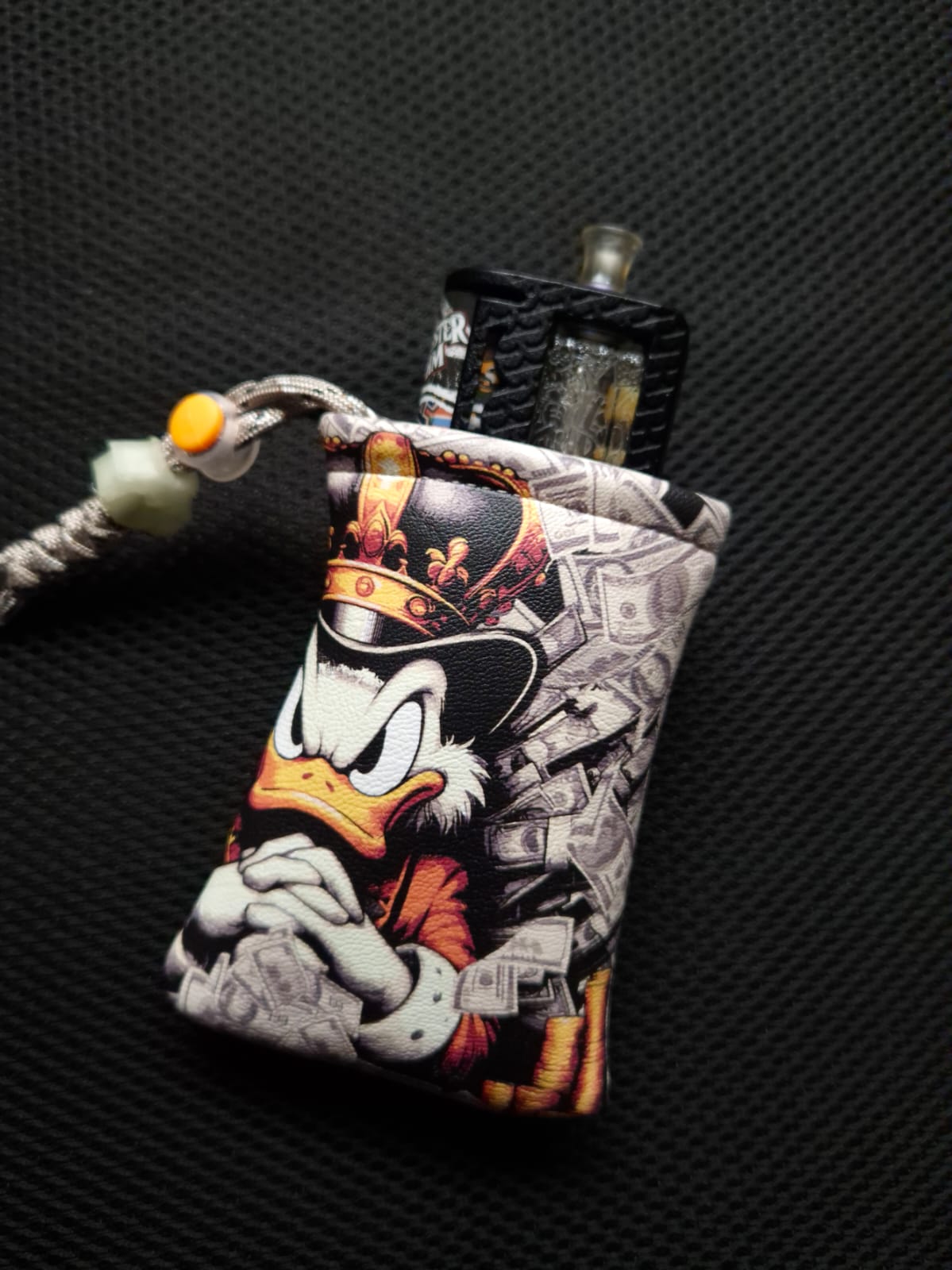 Ready to ship - Monarchy Duck- FauxLeather