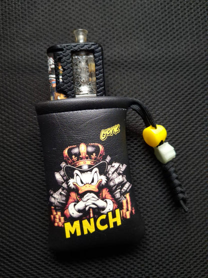 Ready to ship - Monarchy Black Duck- FauxLeather