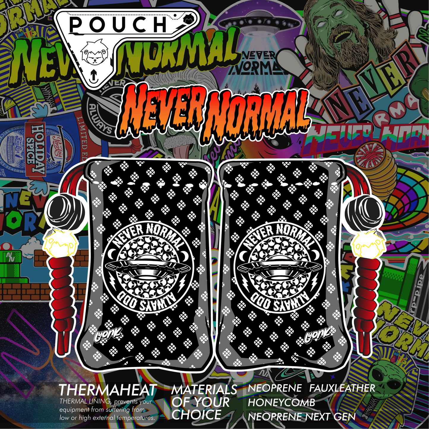 NN - Pouch - Monogram ODD Emblem