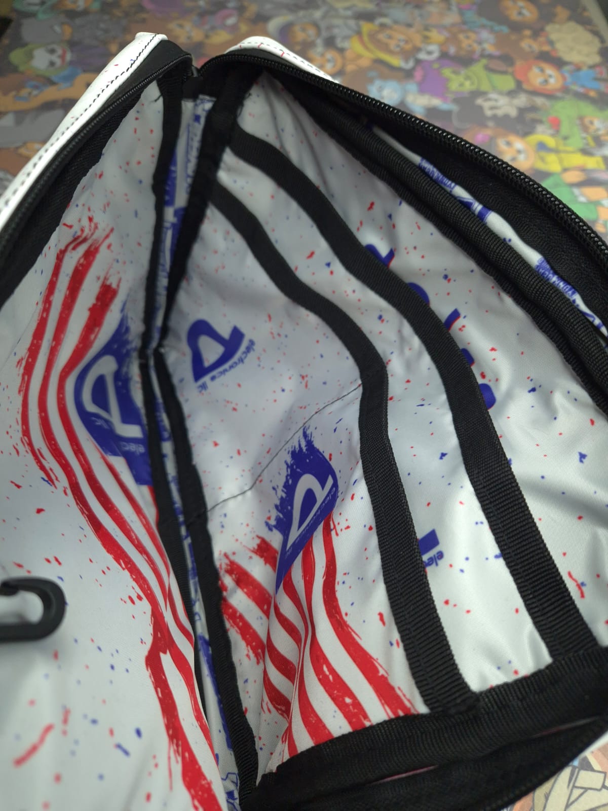 Maverick - Delro White Flag FauxLeather -Ready To Ship