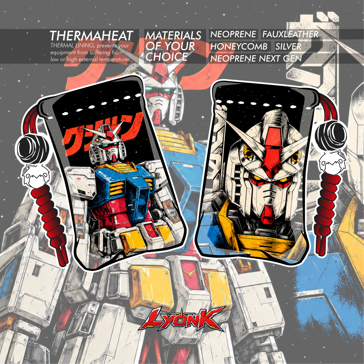 Mobile Suit Gundam — Steel Legacy Pouch Collection by Lyon’K