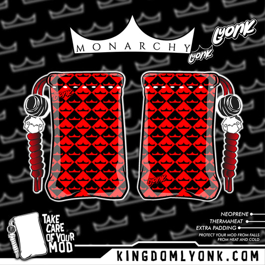 Monarchy Pouch - Chess Red