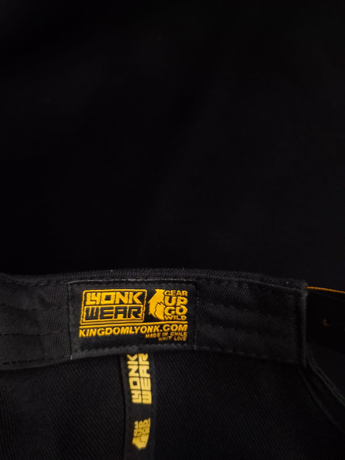 Snapback Minimalist Embroidery Black