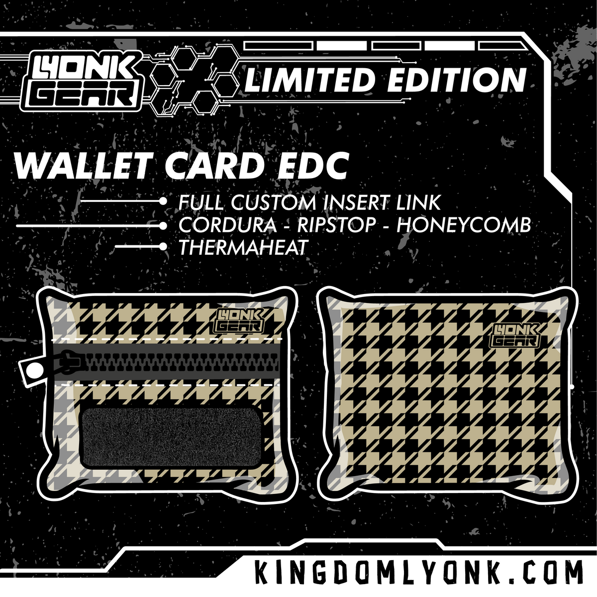 LYONK GEAR - CUSTOM WALLET CARD