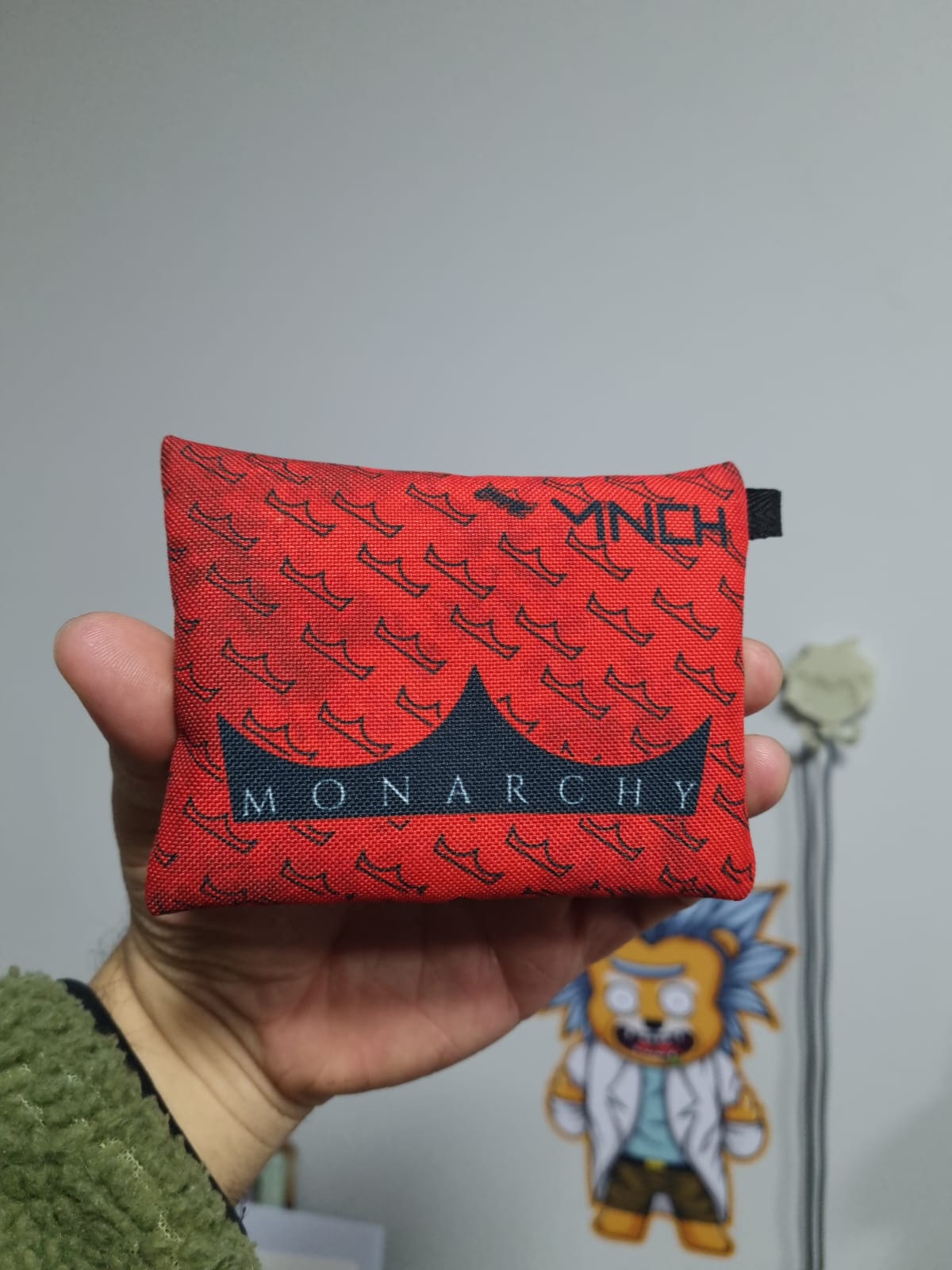 WALLET CARD EDC -  Monarchy Crowns Red