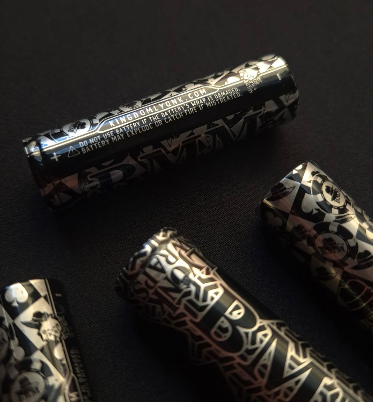 BMM Black Jack 18650 / 10 wraps in the package