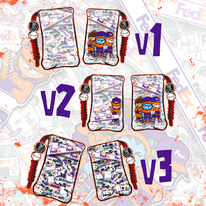 Deliver Dreams Fedex Stickers Bomb